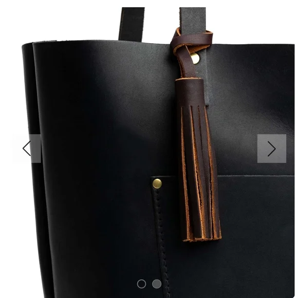 NWOT Portland Leather Jumbo Tassel in Grizzly - Picture 2 of 4